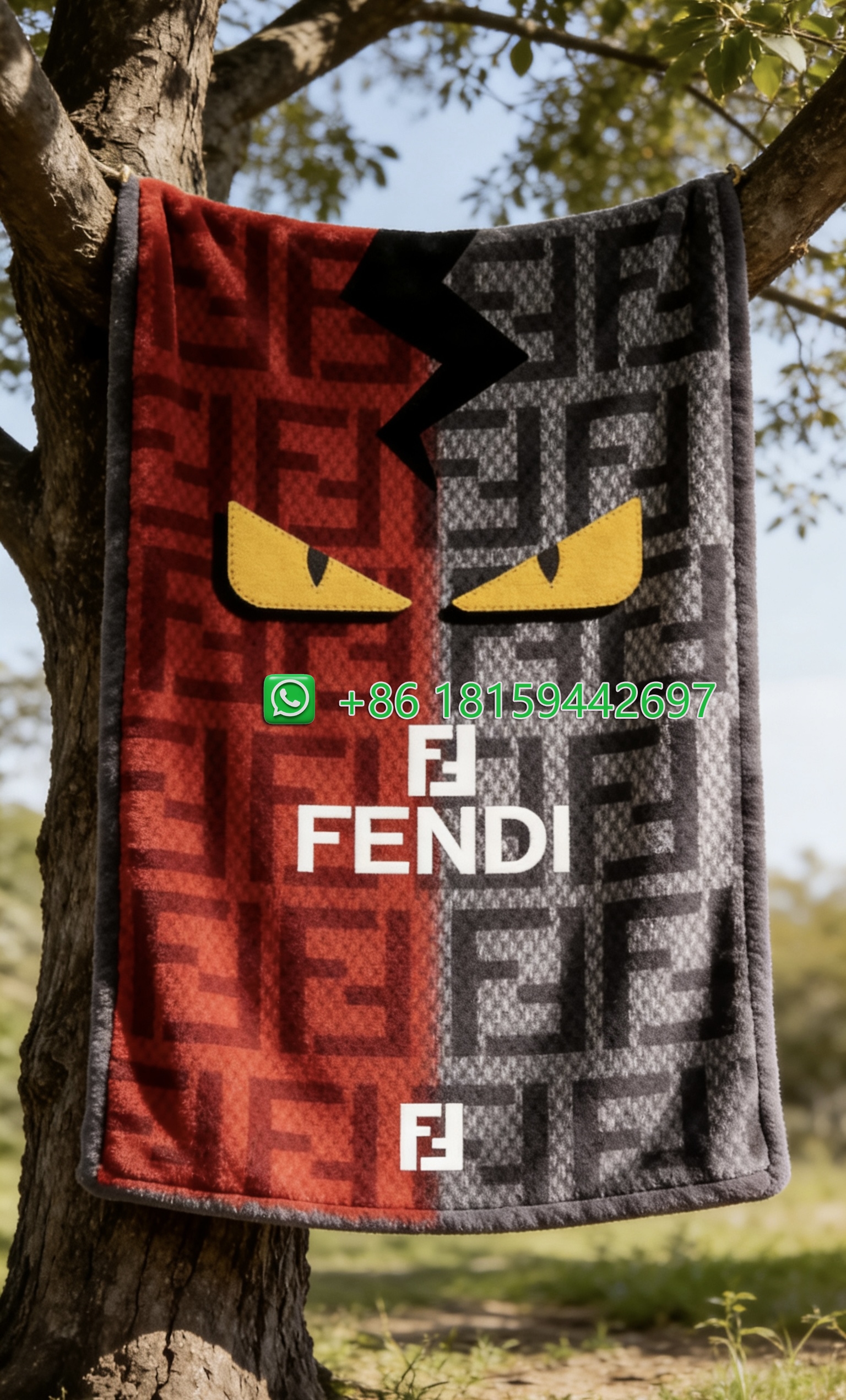 Fendi Throw Blankets